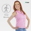 Juzo Soft 2002, Compression Armsleeve with Silicone Top Band, 30-40 mmHg , Long, 1 (I), Chestnut view 3