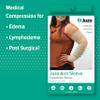 Juzo Soft 2002, Compression Armsleeve with Silicone Top Band, 30-40 mmHg , Long, 1 (I), Chestnut view 4