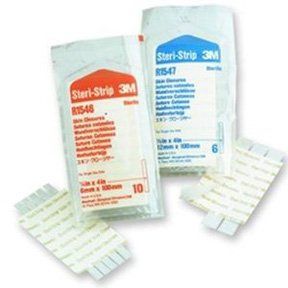 Steri-Strip, 1/2" X 4", 6 Strips/Envelope,