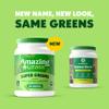 Amazing Grass Greens Blend Superfood: Super Greens Powder with Spirulina, Alfalfa, Beet Root Powder, Digestive Enzymes, Prebiotics & Probiotics, Original, 100 Servings (Packaging May Vary) view 3