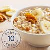 Quaker Instant Oatmeal Protein Banana Nut Flavor 6 Count, 12.9oz Box (Pack of 2) view 4