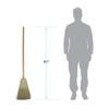 Boardwalk BR10001 100% Corn Warehouse Brooms, 60", Black/Natural (Case of 6) view 2