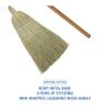 Boardwalk BR10001 100% Corn Warehouse Brooms, 60", Black/Natural (Case of 6) view 3