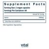 Vital Nutrients Taurine 1000mg - Vegan Amino Acid Detox Supplement - Taurine Supplement to Support Heart, Nerve, and Liver Health* - Gluten, Dairy, Soy Free - Non-GMO - 120 Capsules view 2