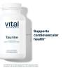 Vital Nutrients Taurine 1000mg - Vegan Amino Acid Detox Supplement - Taurine Supplement to Support Heart, Nerve, and Liver Health* - Gluten, Dairy, Soy Free - Non-GMO - 120 Capsules view 3
