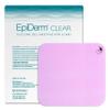 Epi-Derm Standard Silicone Scar Sheets  Soft, Reusable, Premium Silicone Gel Sheets for Tummy Tuck, C-Section, Hysterectomy & Surgical Scars  Flexible Fit & Easy to Clean - 4.7" x 5.7", Clear view 1