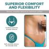 Epi-Derm Standard Silicone Scar Sheets  Soft, Reusable, Premium Silicone Gel Sheets for Tummy Tuck, C-Section, Hysterectomy & Surgical Scars  Flexible Fit & Easy to Clean - 4.7" x 5.7", Clear view 3