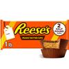 REESE'S Milk Chocolate Half-Pound Peanut Butter Cups, Candy Pack, 16 oz (2 Pieces) view 1