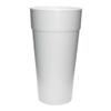 DART 24J16 Drink Foam Cups, Hot/Cold, 24oz, White, 25 Per Bag (Case of 20 Bags) (DCC24J16) view 1