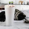 DART 24J16 Drink Foam Cups, Hot/Cold, 24oz, White, 25 Per Bag (Case of 20 Bags) (DCC24J16) view 4