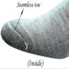 Yomandamor Men's 5 Pairs Low Cut Diabetic Socks with Cushion Sole and Seamless Toe view 4
