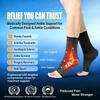 ABIRAM Ankle Brace for Women & Men, Ankle Compression Sleeve with Wrap, Foot Support Sleeve, Ankle Support for Sprained Ankle, Plantar Fasciitis Relief Socks, Achilles Tendonitis, Sports, L view 3