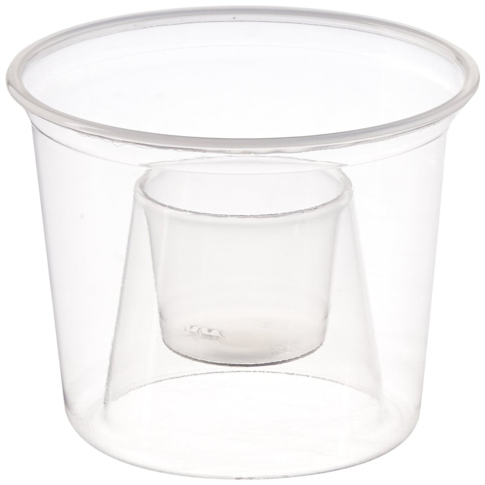 Polar Ice 50 Count Disposable Plastic Power Bomber Shot Cups or Jager Bomb Glasses