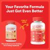 SmartyPants Kids Multivitamin Gummies: Omega 3 Fish Oil (EPA/DHA), Vitamin D3, C, Vitamin B12, B6, A, K & Zinc for Immune Support, Biotin, Gluten Free, Three Fruit Flavors, 120 Count (30 Day Supply) view 2