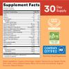 SmartyPants Kids Multivitamin Gummies: Omega 3 Fish Oil (EPA/DHA), Vitamin D3, C, Vitamin B12, B6, A, K & Zinc for Immune Support, Biotin, Gluten Free, Three Fruit Flavors, 120 Count (30 Day Supply) view 4