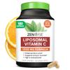 Zenwise Health Enhanced Absorption Liposomal Vitamin C Supplement - 1500mg Liposomal VIT C for Immune Support, Antioxidant & Natural Energy Boost - Organic & Gluten Free - Unflavored, 180 Capsules view 1