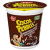 Cocoa PEBBLES Chocolate Breakfast Cereal for Kids, Gluten Free, Made with Sweetened Puffed Rice, On-the-Go Snack, 2 oz Individual Cup (Pack of 12) view 4