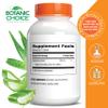 Aloe Vera- Leaf and Latex, Digestive, Liver, Stomach health-Contains Amino Acids, Vitamins, Minerals, Enzymes- 500mg-Gluten Free, Non-GMO-180 capsules view 2