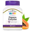 21st Century Papaya Enzyme Chewable (100 Count), Papaya & Pineapple Digestive Enzymes for Gut Health, Tropical Flavor, Non-GMO, Gluten-Free, No Added Salt, Artificial Flavors view 1