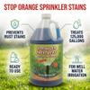 Quality Chemical Sprinkler Treatment Rust Stain Preventer - Ready to Use Irrigation Well Water Additive for Injection & Siphon Systems, Treats 125,000 Gallons - 128 oz (Pack of 4) view 2