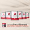illy Coffee iperEspresso Capsules - Single-Serve Coffee Capsules & Pods - Single Origin Coffee Pods  Classico Medium Roast with Notes of Caramel - For iperEspresso Capsule Machines  21 Count, 6 Pack view 2