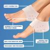 Dr. Frederick's Original Gel Heel Guards - 4 ct - Soft Heel Protectors for Plantar Fasciitis, Spur Pain & Gout - Comfortable Inserts for Shoes view 3