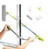 Aluminum Telescopic Window Cleaner Smart Angle Adjust Window Cleaning Tool with Squeegee for External Double Faced Window Glass view 1