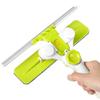 Aluminum Telescopic Window Cleaner Smart Angle Adjust Window Cleaning Tool with Squeegee for External Double Faced Window Glass view 3