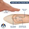 Dr. Fredericks Original Arch Support Gel Inserts - 6 ct - High Arch Support for Plantar Fasciitis, Flat Feet & PES Cavus - Peel & Stick Reusable Insoles for Men & Women - Fits All Shoe Types view 3