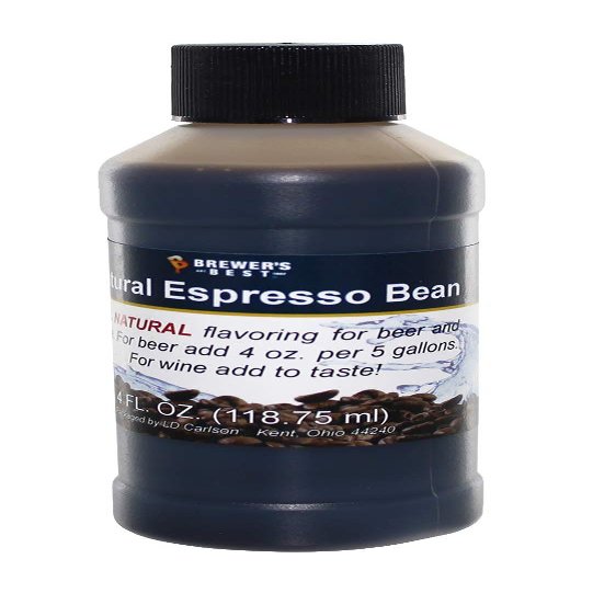 Brewer's Best Natural Beer and Wine Fruit Flavoring (Espresso Bean)