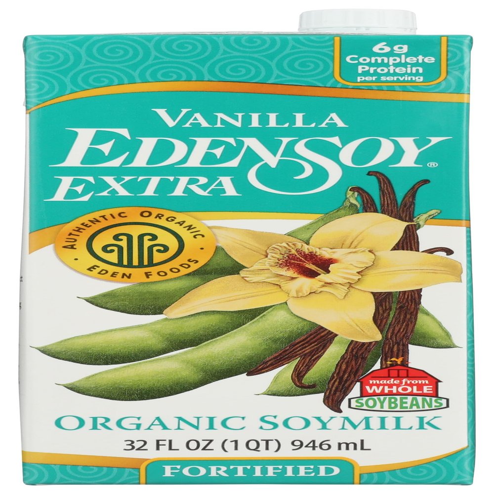 Eden Foods Organic Edensoy Extra Vanilla Soymilk, 32 oz
