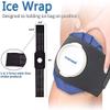 elitehood Ice Cold Pack Reusable Ice Bags Hot Water Bag for Injuries, Hot & Cold Therapy and Pain Relief with Elastic Breathable Support Wrap, 4-Pack, 3 Sizes (6"/9"/11"), (for Hot Therapy is 50-60) view 2