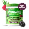Amazing Grass Greens Blend Antioxidant: Super Greens Powder Smoothie Mix with Organic Spirulina, Beet Root Powder, Elderberry, Bilberry, Prebioitics & Probiotics, Sweet Berry, 30 Servings (Packaging May Vary) view 2