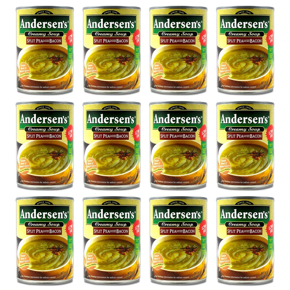 Andersen's - Split Pea with Bacon Soup - 15 oz - 12 pack