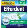 efferdent Retainer Cleaning Tablets, Denture Cleaning Tablets for Dental Appliances, Minty Fresh & Clean, 44 Count, (Pack of 3) view 1