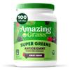 Amazing Grass Greens Superfood Antioxidant: Greens Powder with Organic Spirulina, Beet Root Powder, Elderberry & Probiotics, Sweet Berry, 100 Servings (Packaging May Vary) view 1