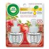 Air Wick Scented Oil Twin Refill Apple Cinnamon Medley (2X.67) Oz. view 1