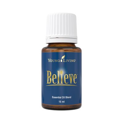 Believe Essential Oil Blend 15ml by Young Living - Ideal for Self-Belief & Meditation - Aromatic Use - Peaceful Aromatherapy Diffuser - 100% Pure and Premium-Grade Oils