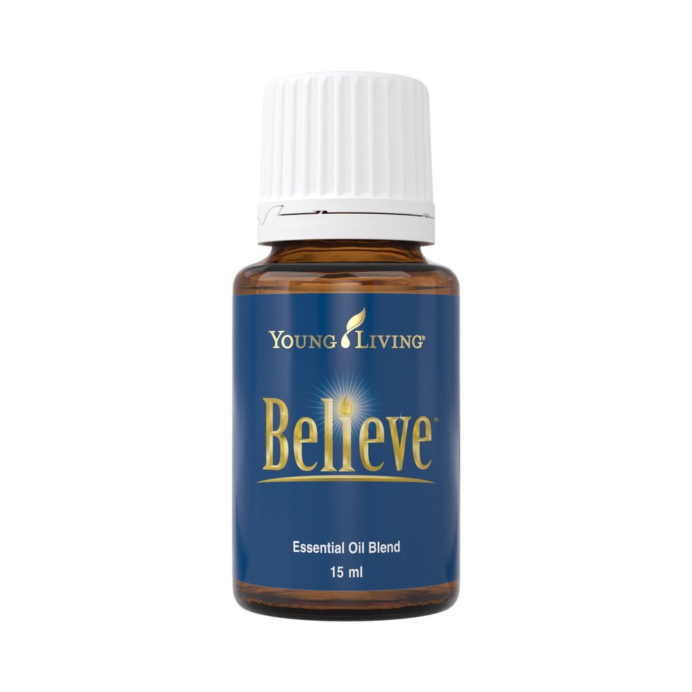 Believe Essential Oil Blend 15ml by Young Living - Ideal for Self-Belief & Meditation - Aromatic Use - Peaceful Aromatherapy Diffuser - 100% Pure and Premium-Grade Oils
