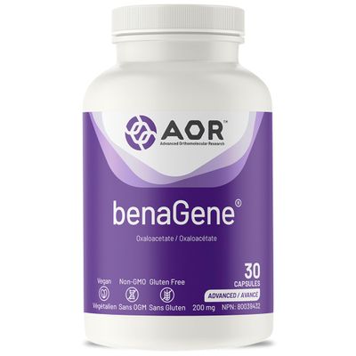 AOR, benaGene, Supports Healthy Aging, Energy and Longevity, Dietary Supplement, 30 servings (30 capsules)