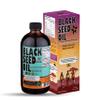 Ethiopian Black Seed Oil - 3.43% Thymoquinone Cold-Pressed Black Cumin Seed from Pure Nigella Sativa - First Pressing Blackseed Non-GMO Improved - 16 Oz Glass Bottle Sweet Sunnah view 1
