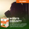 Organic Papaya Leaf Extract Tea For Platelets 24bags - Papaya Enzymes Natural Blood Platelet Tea - For Immune Gut & Digestive Health - Made in the USA view 4