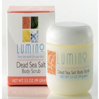 Lumino Wellness Dead Sea Salt Scrub - 3.5 Ounce