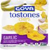 Goya Tostones Chips, Garlic, 2 Ounce (Pack of 24) - Lightly Seasoned with Sea Salt - Great for dipping in Salsas and Guacamole. view 3