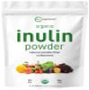 Micro Ingredients Organic Inulin FOS Fiber Powder, 2.2 lbs | Quick Water-Soluble Prebiotic | Natural Fiber for Smoothies & Drinks | Vegan Friendly, Dissolves Clear view 1