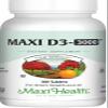Maxi Health Vitamin D3 3000 IU 75 mcg Vitamin D Supplement for Healthy Bones, Teeth, Immune Support - VIT D3 Supplement Easy to Swallow Non-GMO, Supplement for Men and Women  Kosher (180 Tablets) view 1