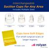 Rolyan Suction Pump, Assists with Lesion Healing, Tendon Repair, and Grafting, Extractor Suctions to Increase Skin Mobility, Various Suction Cup Sizes for Cupping view 4