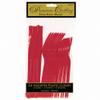 Apple Red Plastic Heavy Weight Assorted Cutlery Set (24 Pc.) - Durable & Elegant Utensils, Perfect for Parties, Events, and Everyday Use view 1