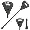 Black Flipstick Straight Adjustable Seat Cane view 1