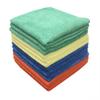 CleanAide Ultra-Absorbent 300 GSM Microfiber Towels for Auto Detailing, Home & Commercial Cleaning, Streak-Free, Lint-Free, Reusable & Machine Washable, 4 Colors for Organization,16x16 Inch, 12-Pack view 2
